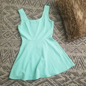 Light blue boutique dress